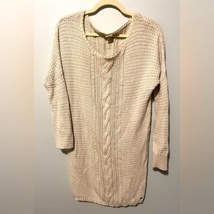 Roxy Cream Sweater Dress